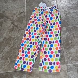 Fuzzy pajamas pants